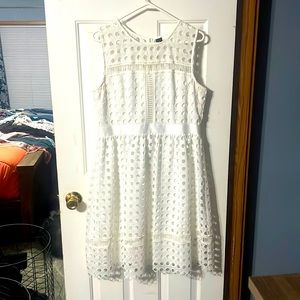 White summer dress